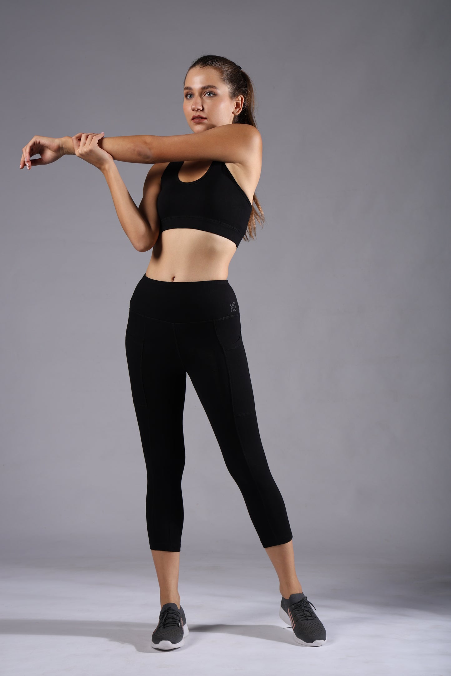 Uncuvr Black Bamboo Capri: Versatile, Sustainable and Ready for Action