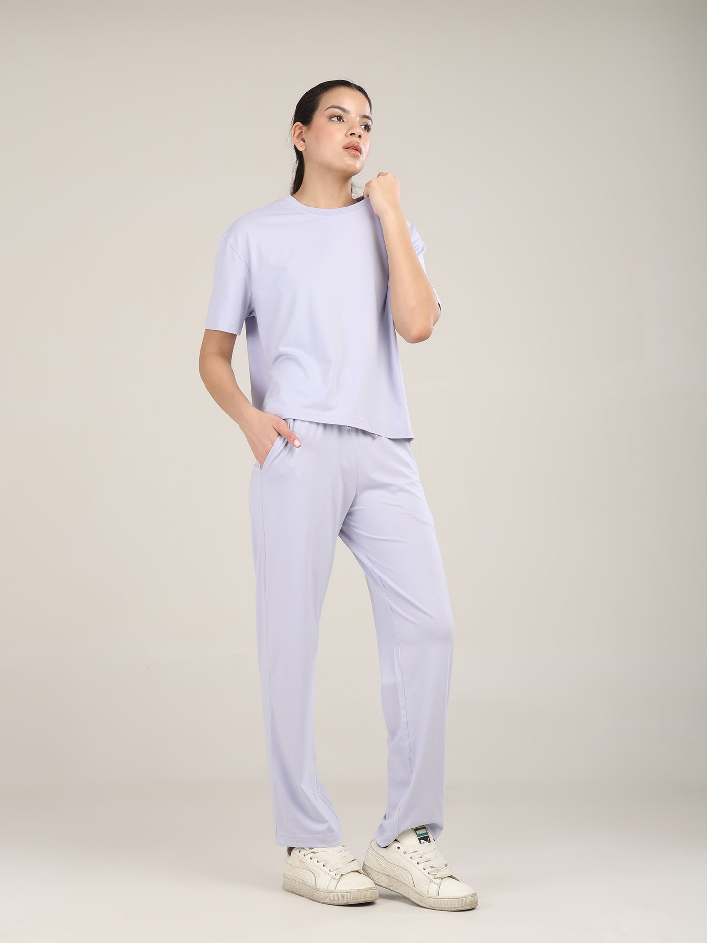 Uncuvr Cosmic Sky Bamboo Sleepwear Lounge Set: Relax in Eco-Friendly Comfort