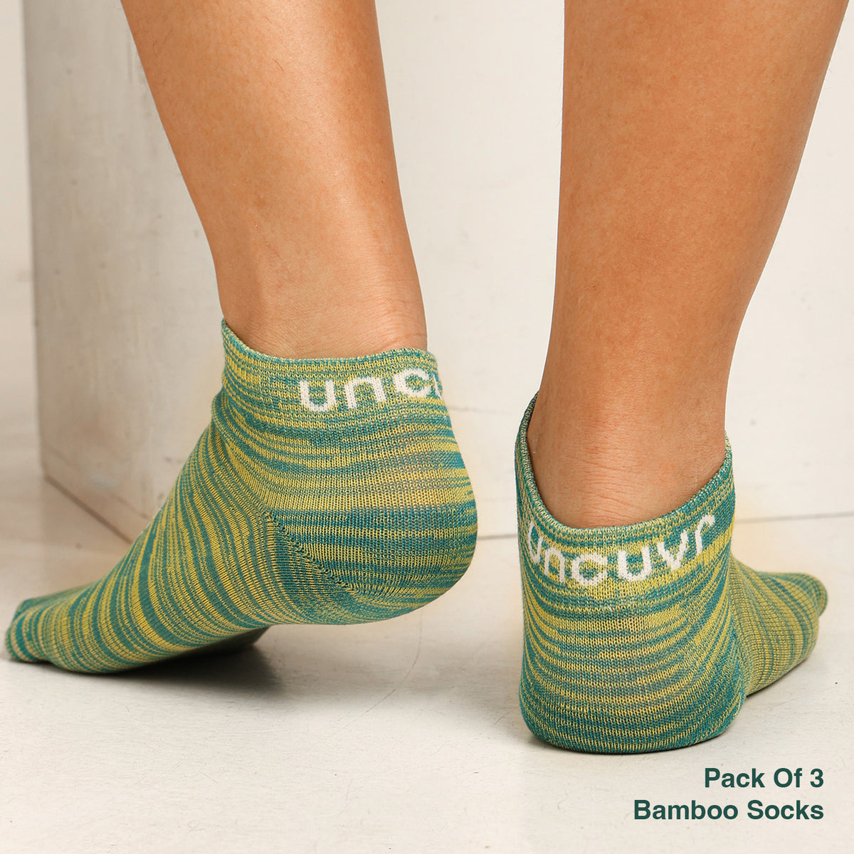 Uncuvr CloudStep Bamboo socks Combo-4 (Pack of 3)