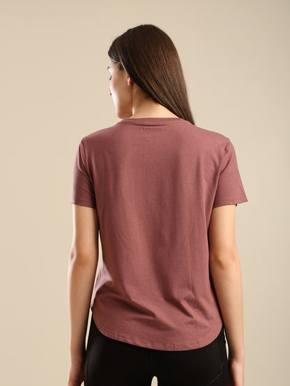 Uncuvr Dusty Pink Bamboo Comfort T-Shirt: Soft, Breezy & Effortless All Day