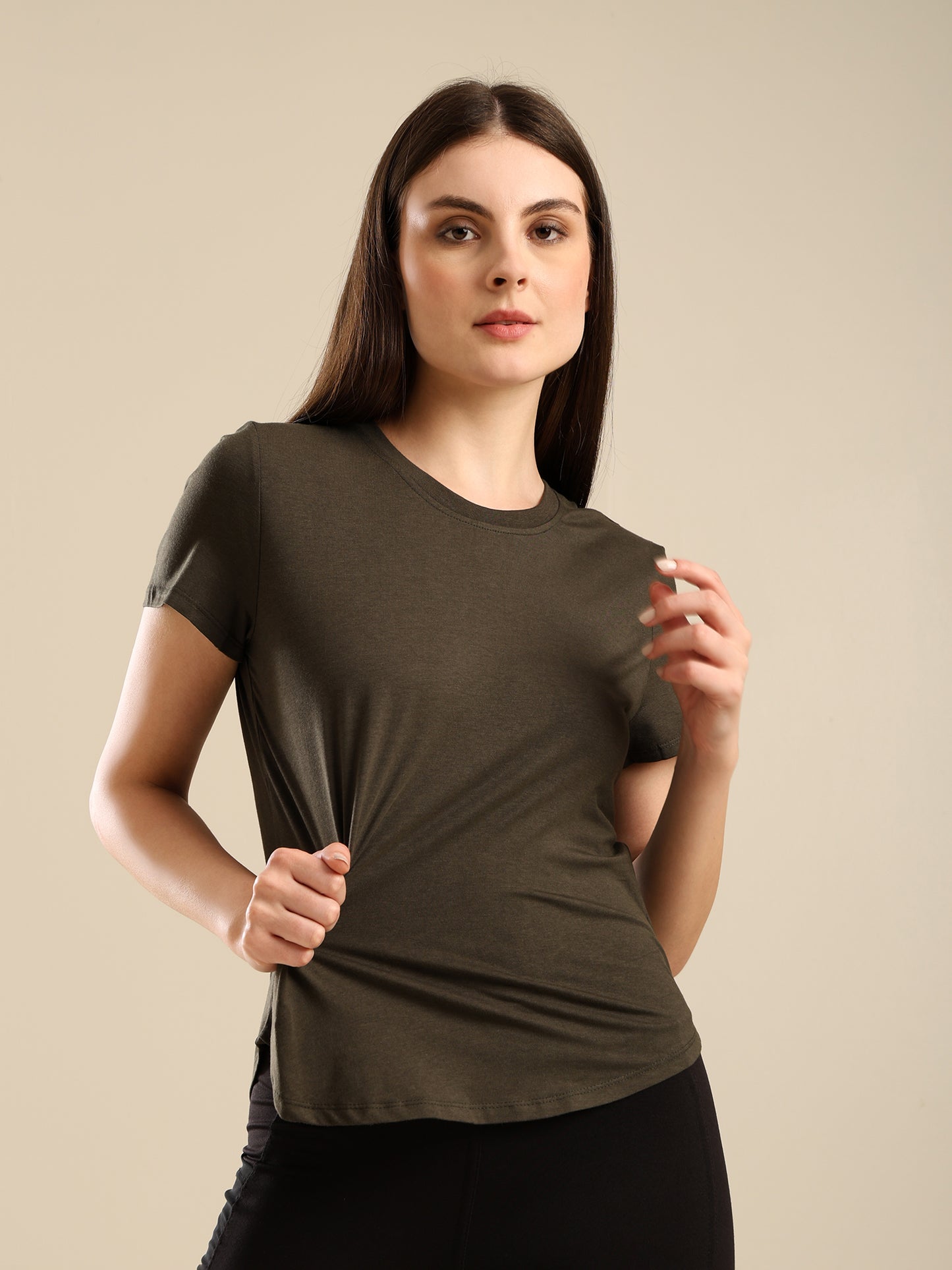Uncuvr Deep Olive Bamboo Comfort T-Shirt: Soft, Breezy & Effortless All Day