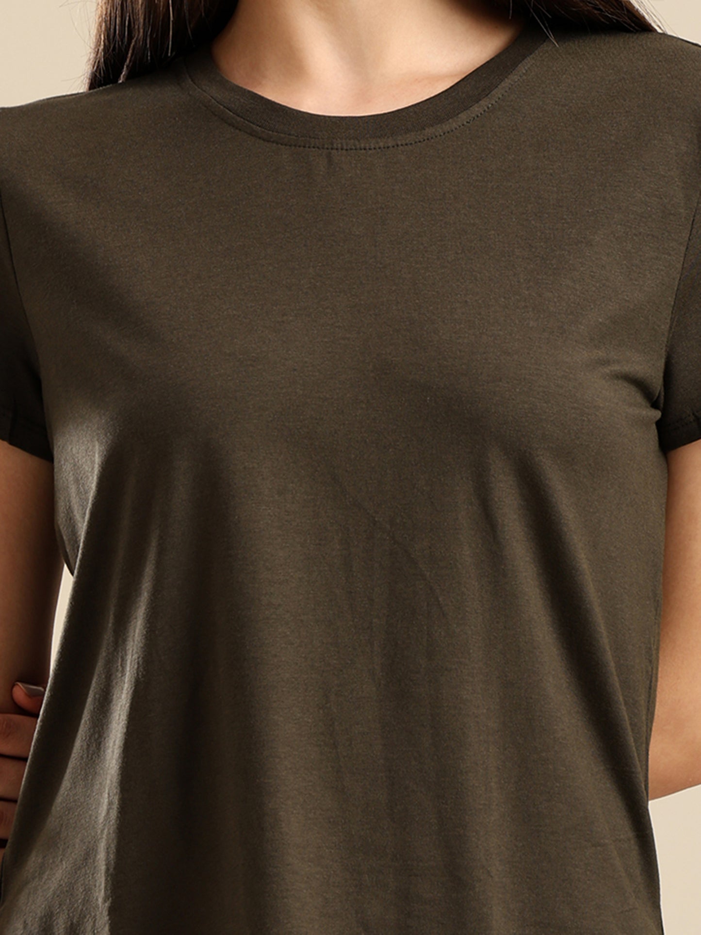 Uncuvr Deep Olive Bamboo Comfort T-Shirt: Soft, Breezy & Effortless All Day