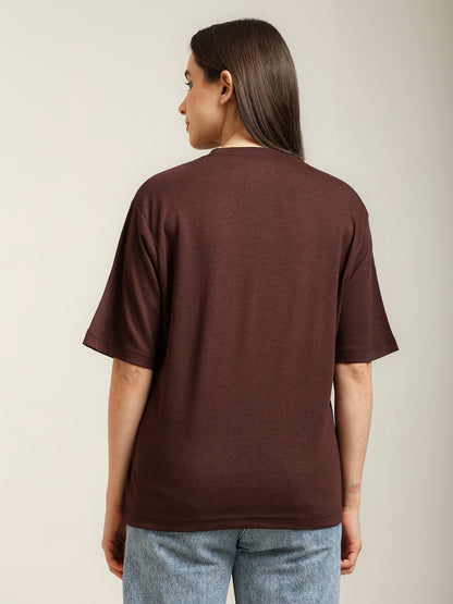 Uncuvr Coffee Bean Bamboo Oversize T-Shirt: Soft, Breezy & Effortless All Day