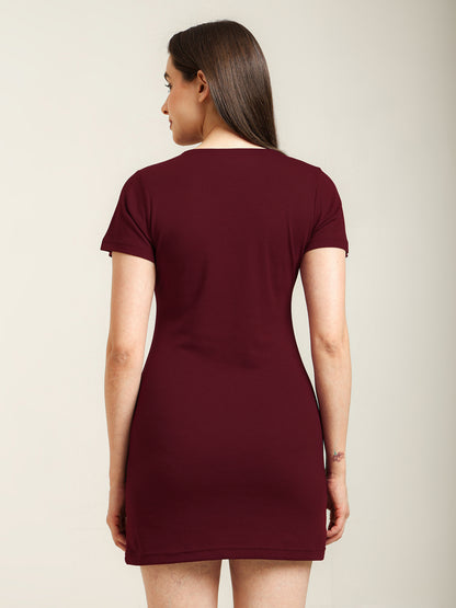 Uncuvr Wine Bamboo Short Dress