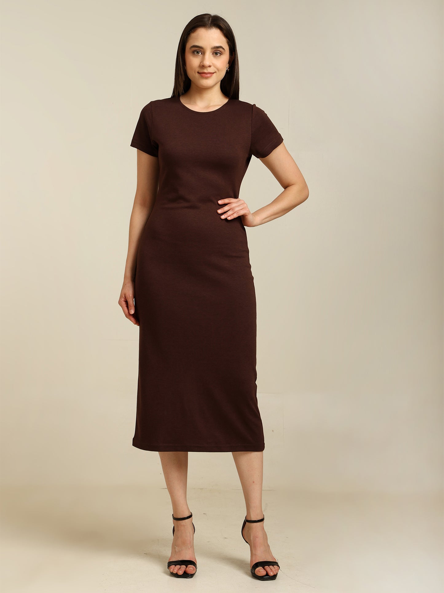 Uncuvr Coffee Bean Bamboo Long Dress