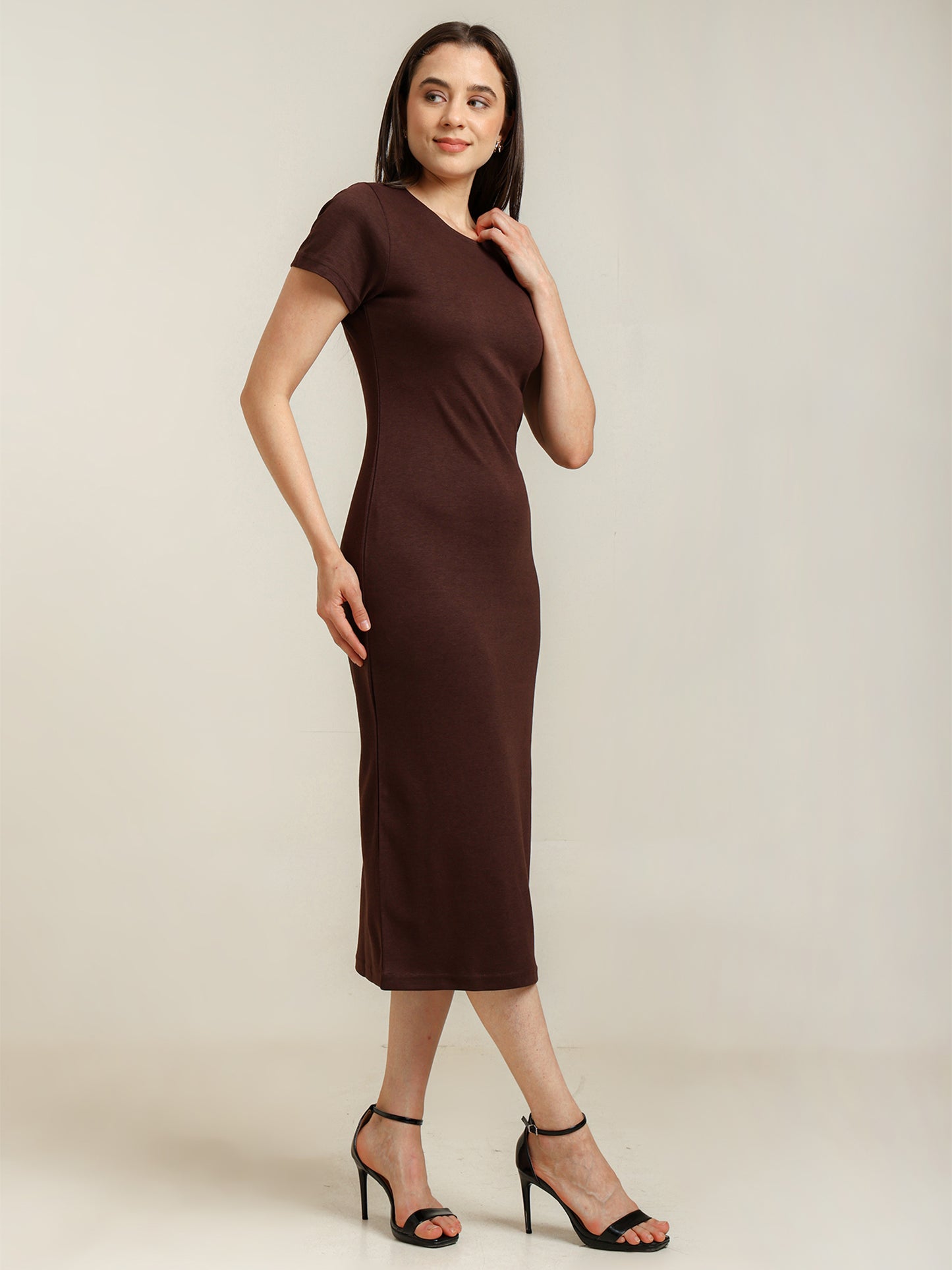 Uncuvr Coffee Bean Bamboo Long Dress