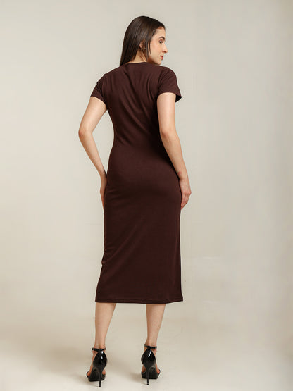 Uncuvr Coffee Bean Bamboo Long Dress