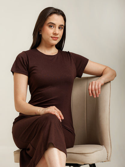 Uncuvr Coffee Bean Bamboo Long Dress