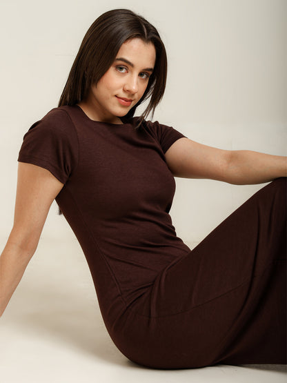 Uncuvr Coffee Bean Bamboo Long Dress
