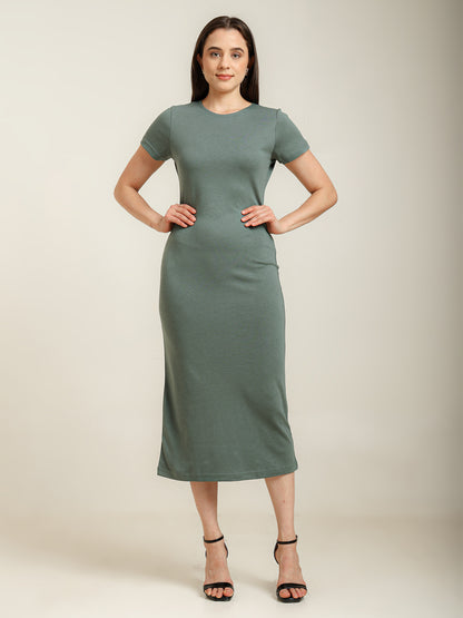 Uncuvr Granite Green Bamboo Long Dress