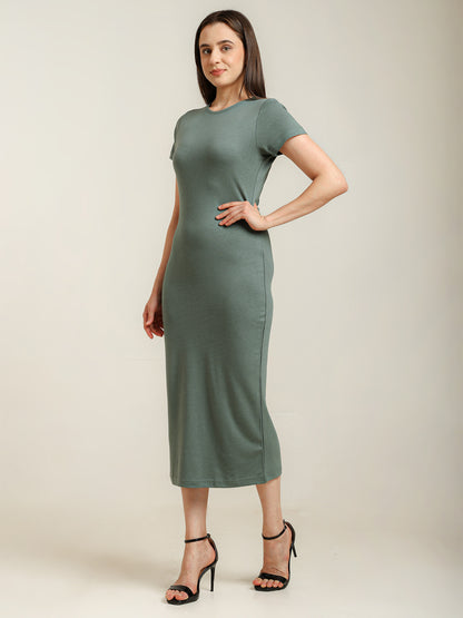 Uncuvr Granite Green Bamboo Long Dress