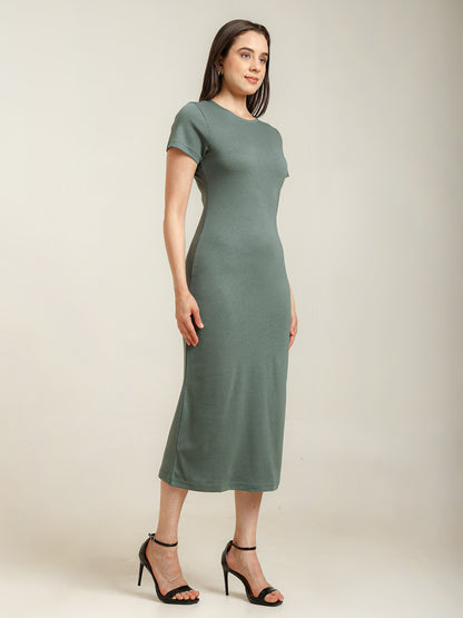 Uncuvr Granite Green Bamboo Long Dress