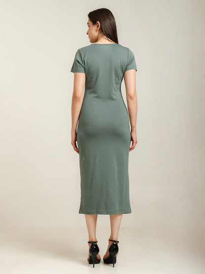 Uncuvr Granite Green Bamboo Long Dress