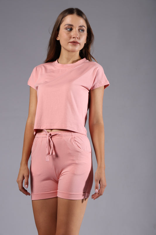 Uncuvr Pink Bamboo Sleepwear T-Shirt: Soft, Sustainable Comfort for Restful Nights
