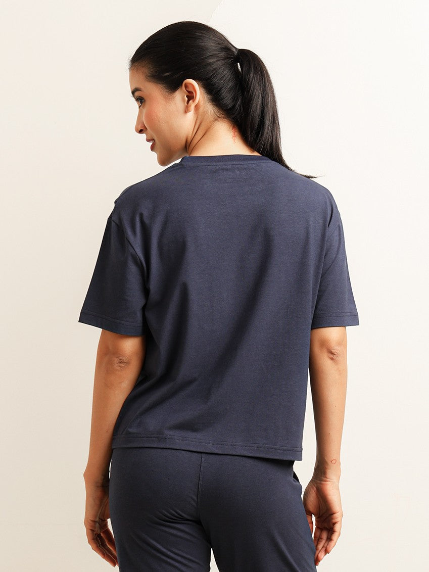 Uncuvr Mood Indigo Bamboo Basic T-Shirt: Soft, Breezy & Effortless All Day