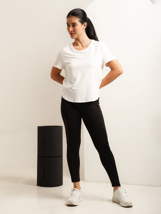 Uncuvr White Bamboo Comfort T-Shirt: Soft, Breezy & Effortless All Day