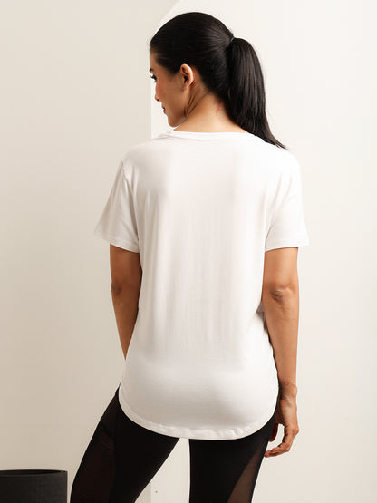 Uncuvr White Bamboo Comfort T-Shirt: Soft, Breezy & Effortless All Day