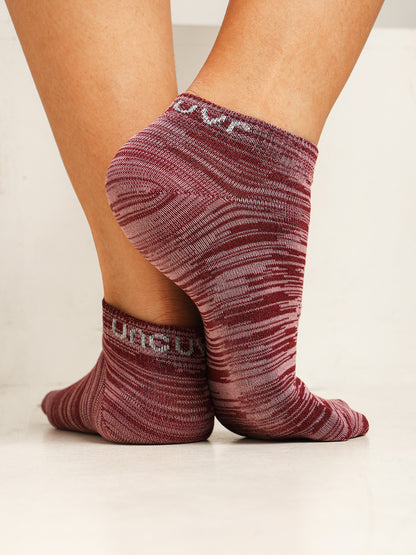 Uncuvr CloudStep Wine Haze Bamboo Socks
