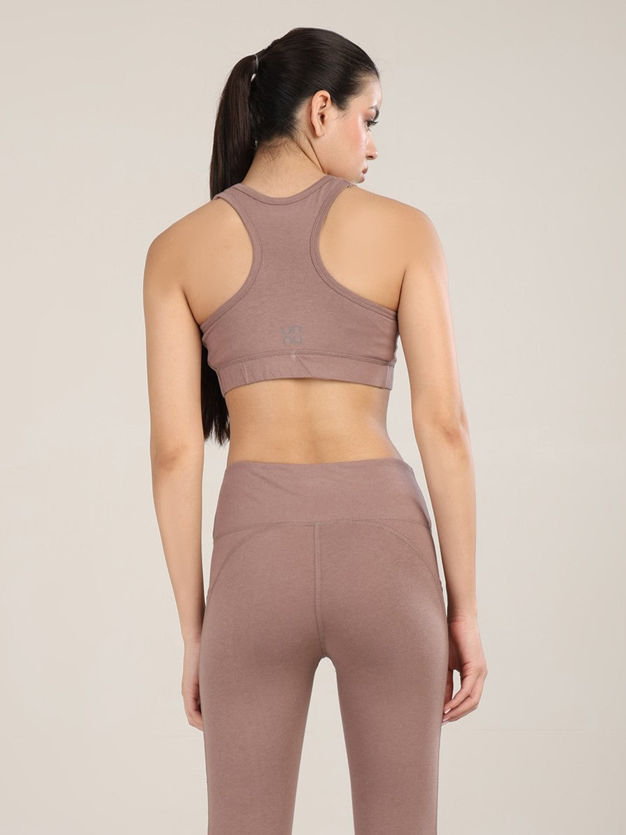 Uncuvr Walnut Bamboo Sports Bra: Bold, Sustainable, and Unstoppable
