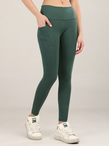 Uncuvr Forest Green Bamboo Leggings: Effortless Style, Ultimate Comfort