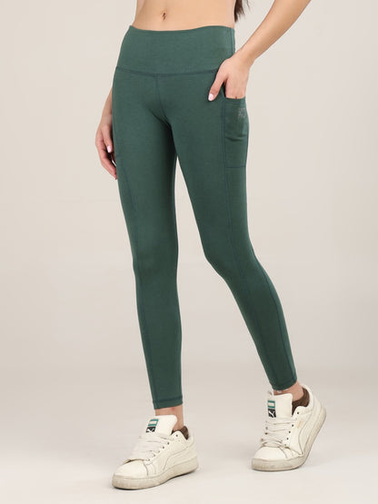 Uncuvr Forest Green Bamboo Leggings: Effortless Style, Ultimate Comfort