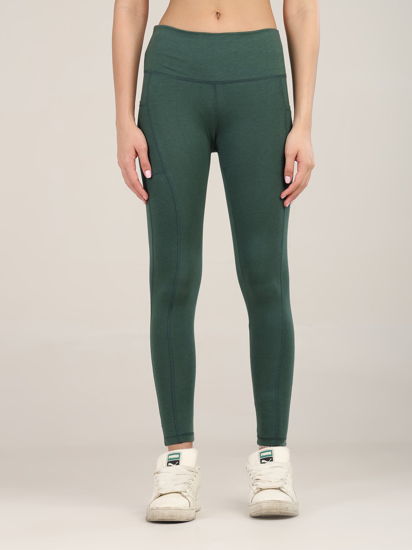 Uncuvr Forest Green Bamboo Leggings: Effortless Style, Ultimate Comfort