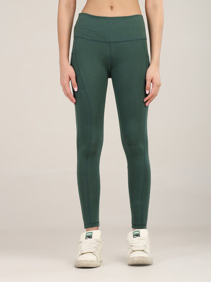 Uncuvr Forest Green Bamboo Leggings: Effortless Style, Ultimate Comfort