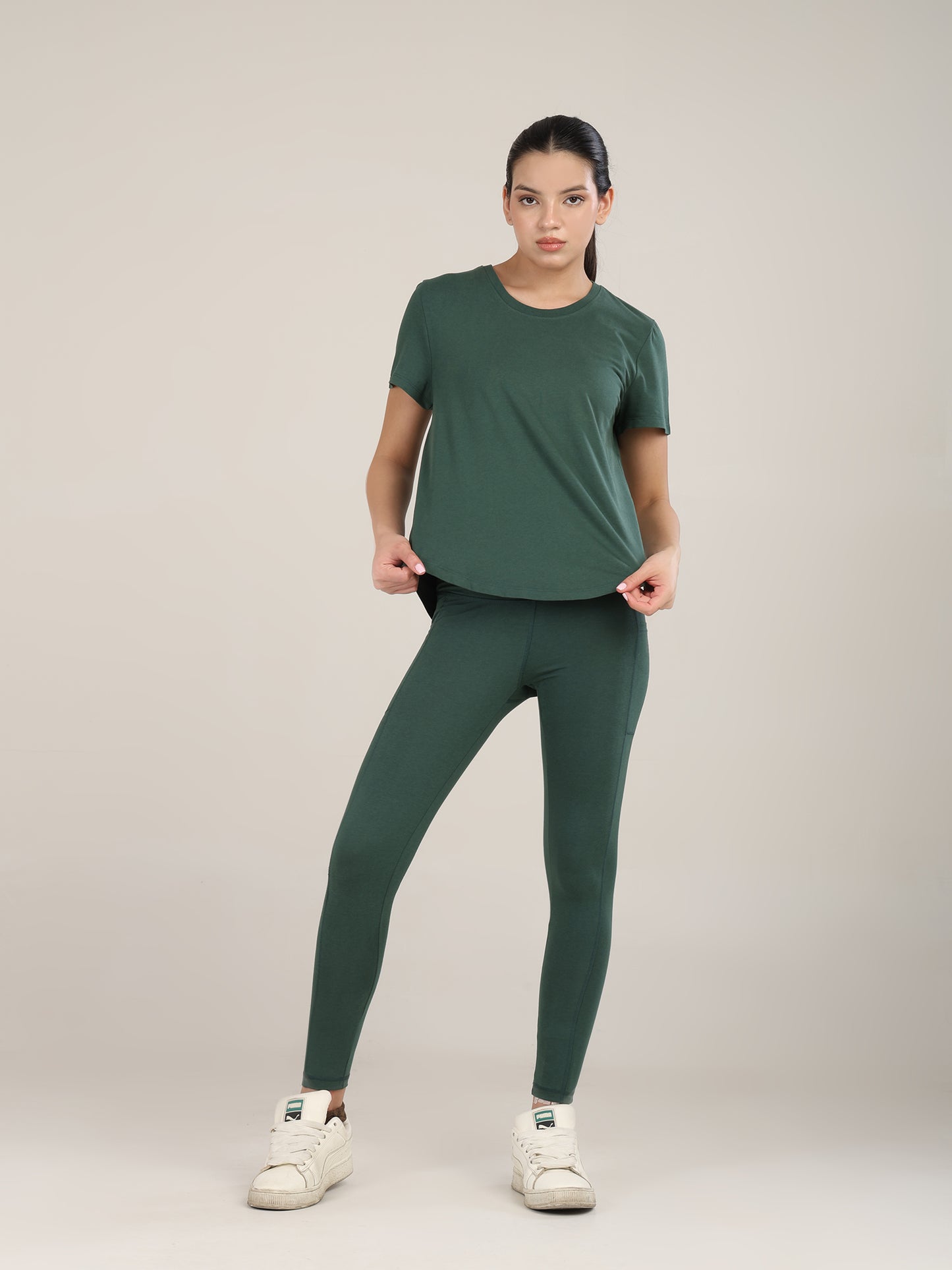 Uncuvr Forest Green Bamboo Workout Set: Where Comfort Meets Performance