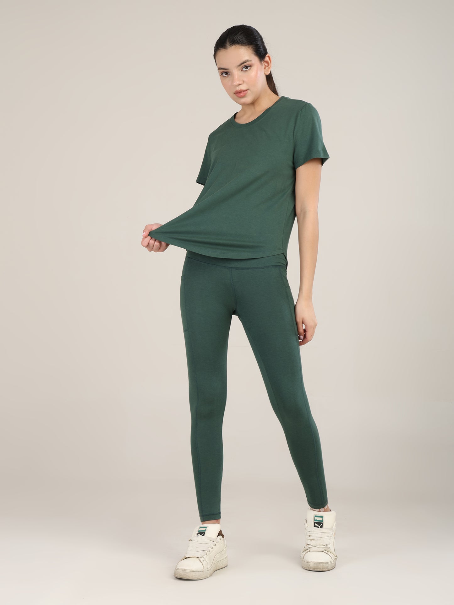 Uncuvr Forest Green Bamboo Workout Set: Where Comfort Meets Performance