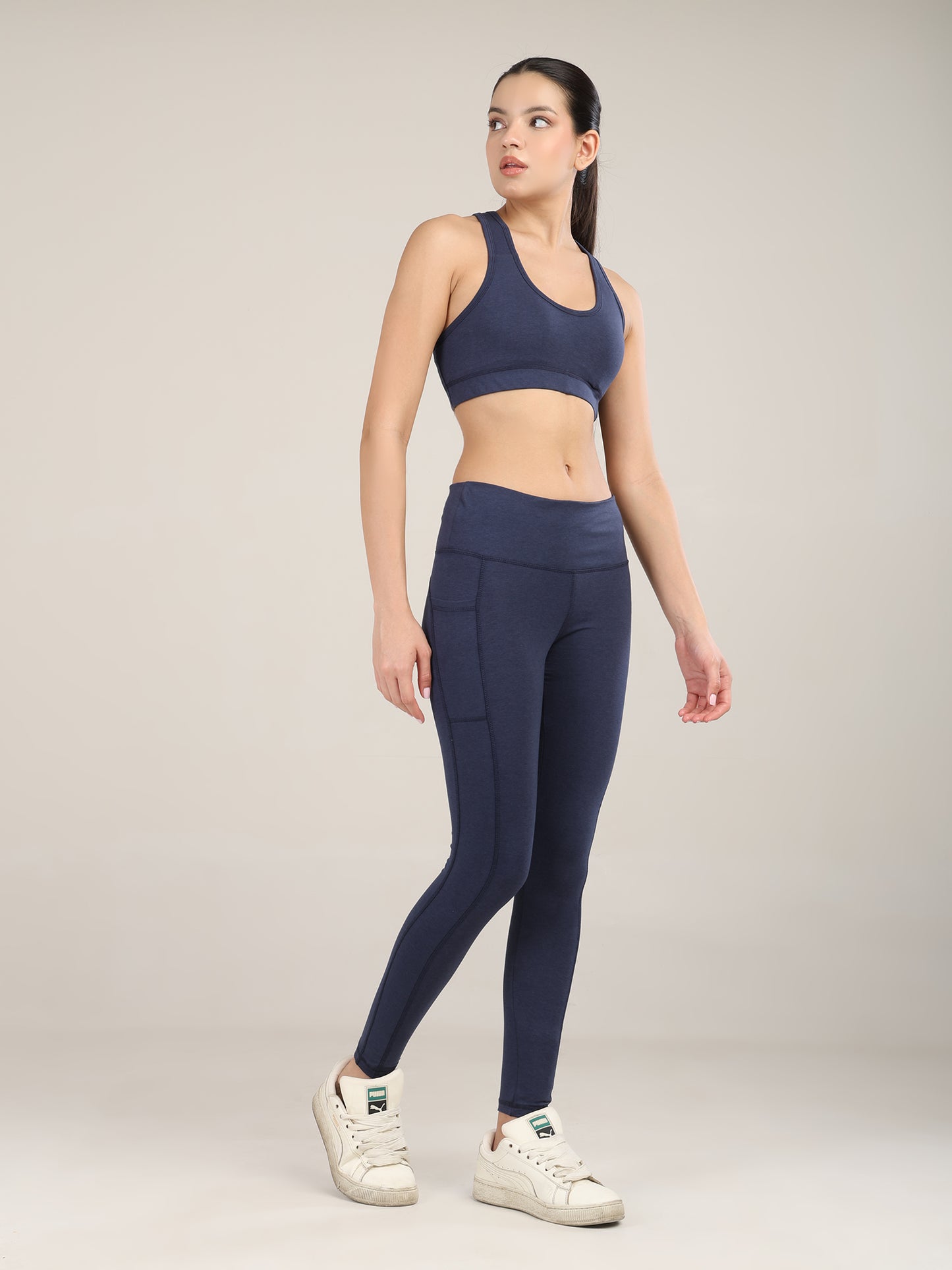 Uncuvr Mood Indigo Bamboo Activewear Set: Where Comfort Meets Performance