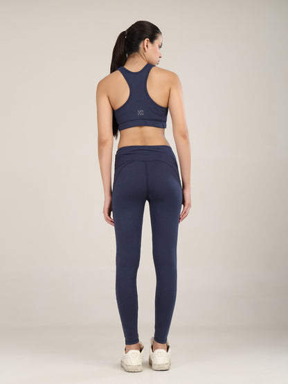 Uncuvr Mood Indigo Bamboo Activewear Set: Where Comfort Meets Performance