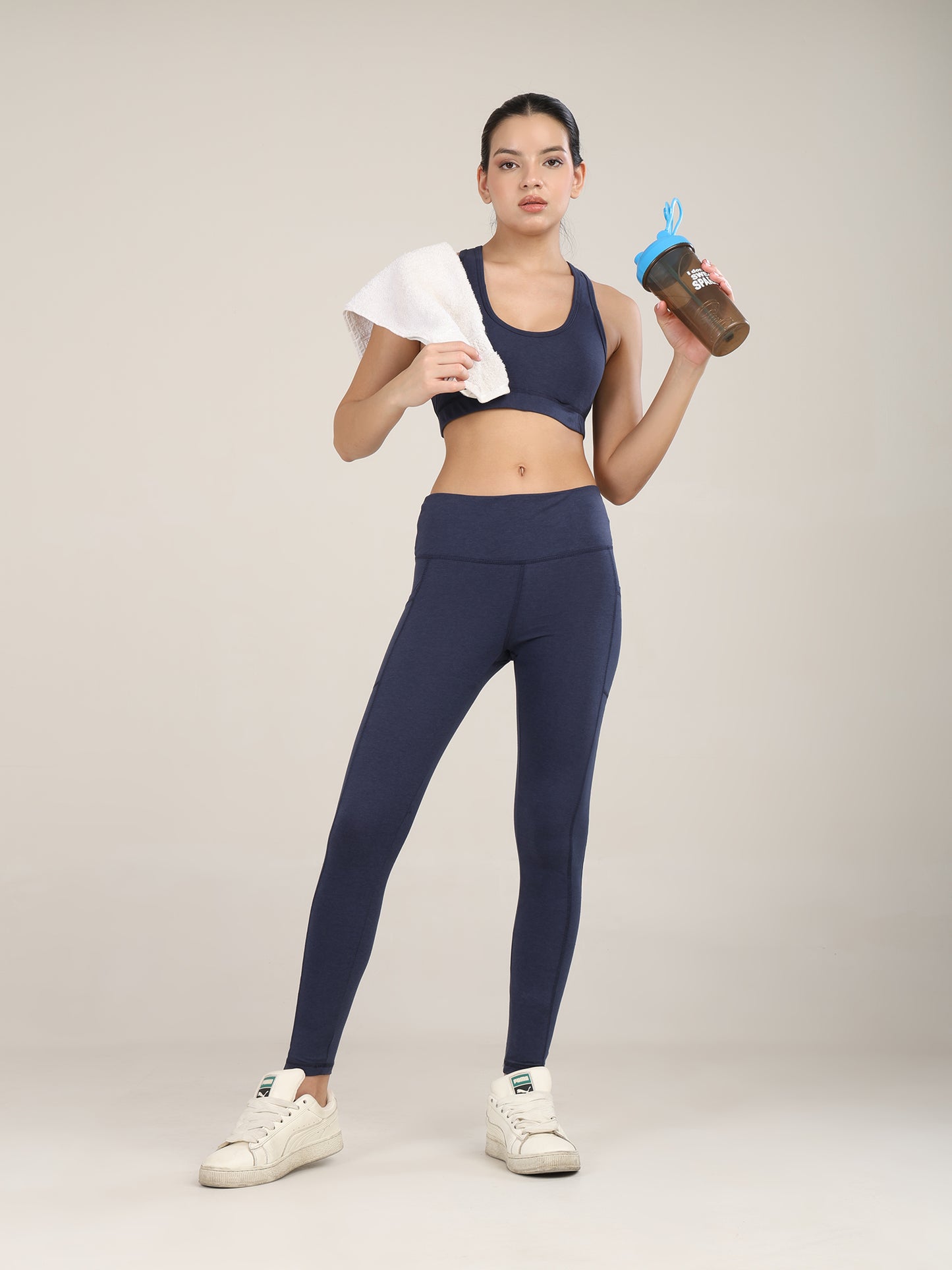 Uncuvr Mood Indigo Bamboo Activewear Set: Where Comfort Meets Performance