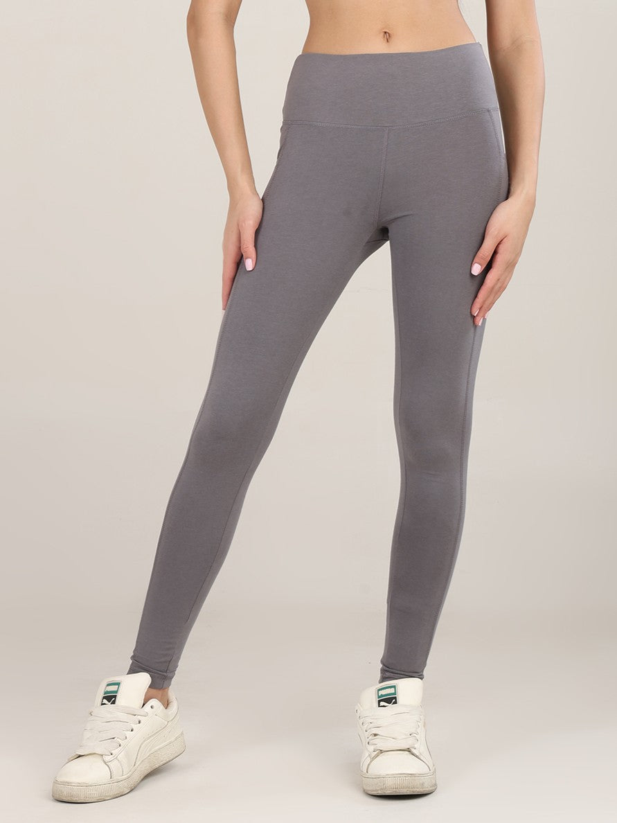 Uncuvr Ash Grey Bamboo Leggings: Effortless Style, Ultimate Comfort