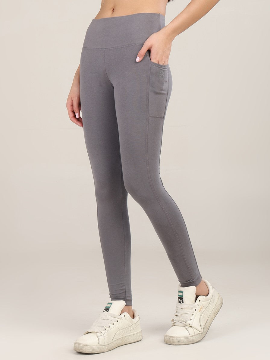 Uncuvr Ash Grey Bamboo Leggings: Effortless Style, Ultimate Comfort