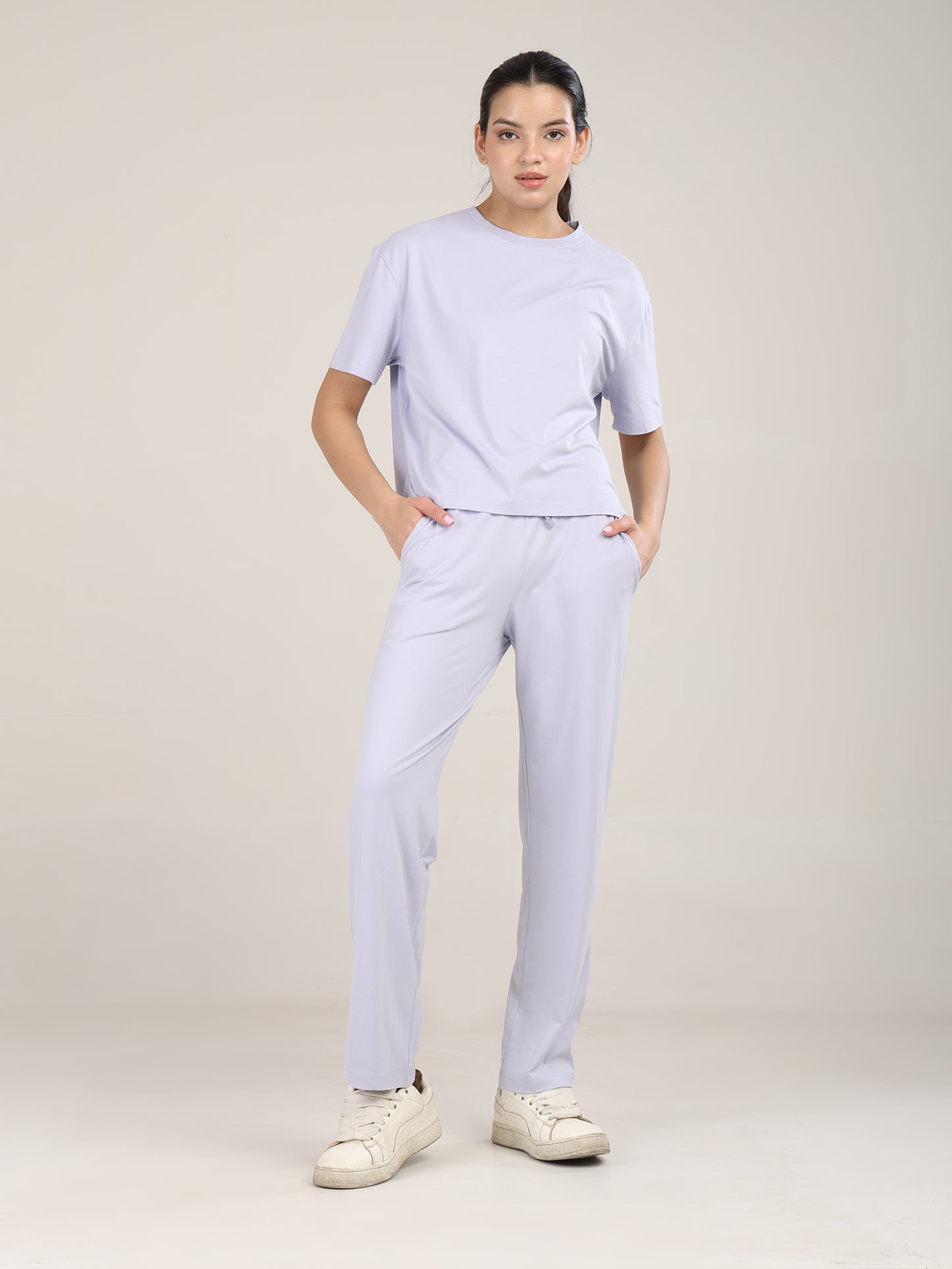 Uncuvr Cosmic Sky Bamboo Sleepwear Set of 3: Relax in Eco-Friendly Comfort