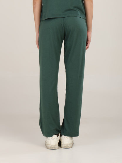 Uncuvr Forest Green Bamboo Sleepwear Lounge Pants: Relax in Eco-Friendly Comfort