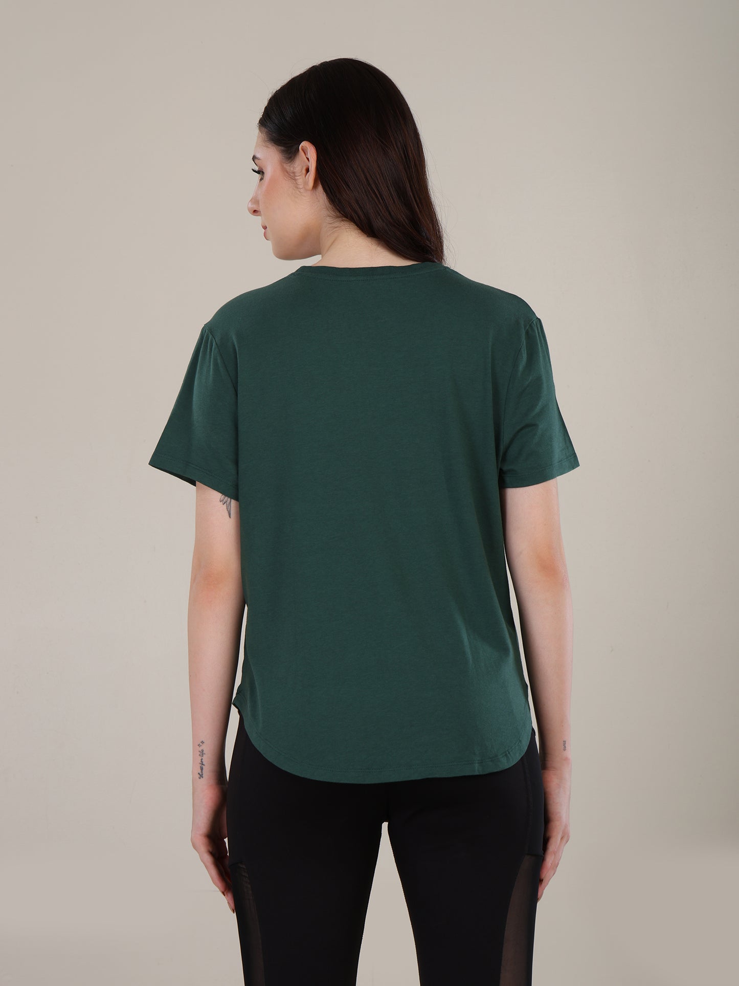 Uncuvr Forest Green Bamboo Comfort T-Shirt: Soft, Breezy & Effortless All Day