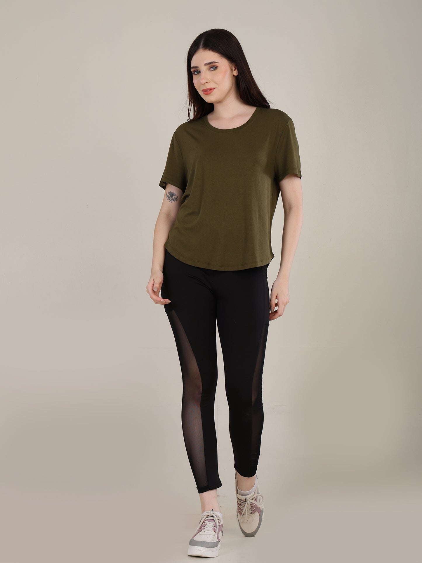Uncuvr Moss Green Bamboo Comfort T-Shirt: Soft, Breezy & Effortless All Day