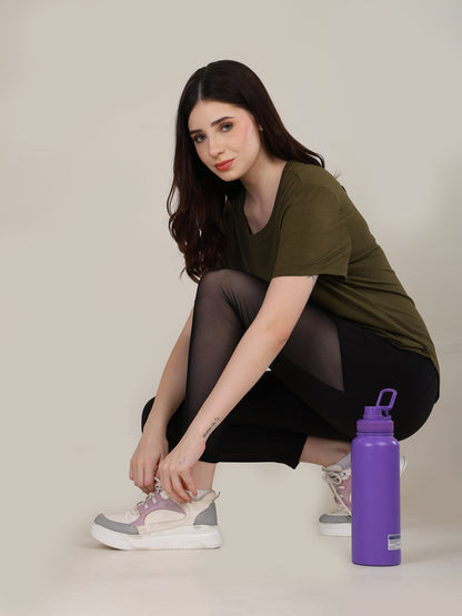 Uncuvr Moss Green Bamboo Comfort T-Shirt: Soft, Breezy & Effortless All Day