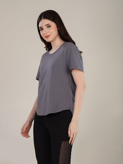 Uncuvr Ash Gray Bamboo Comfort T-Shirt: Soft, Breezy & Effortless All Day