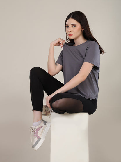 Uncuvr Ash Gray Bamboo Comfort T-Shirt: Soft, Breezy & Effortless All Day