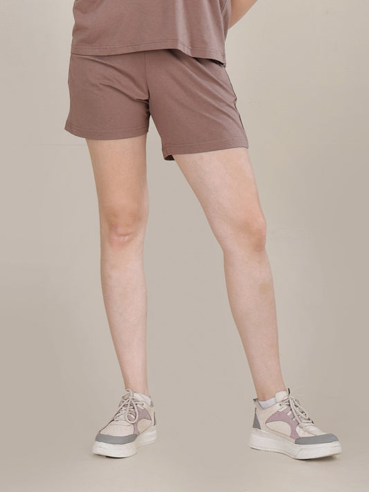 Uncuvr Walnut Bamboo Sleepwear Shorts: Relax in Eco-Friendly Comfort