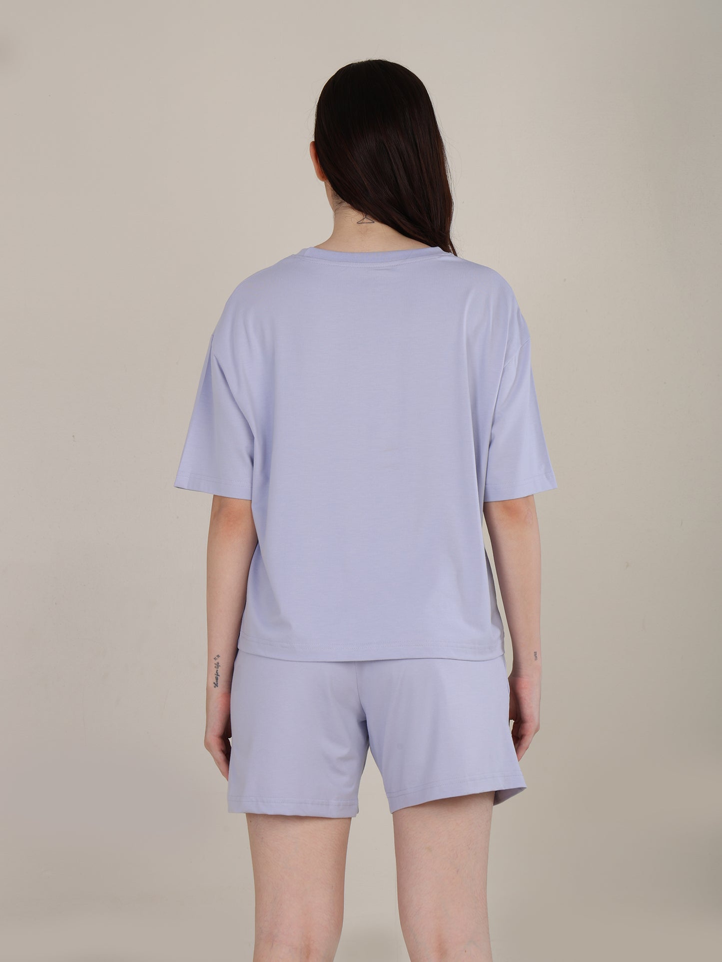 Uncuvr Cosmic Sky Bamboo Sleepwear Shorts Set: Relax in Eco-Friendly Comfort