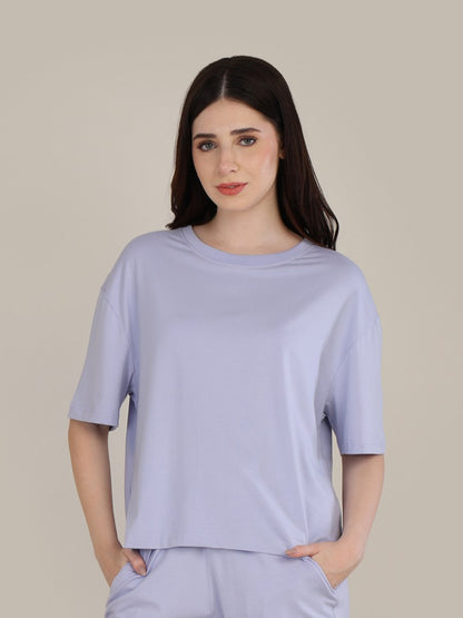 Uncuvr Cosmic Sky Bamboo Basic T-Shirt: Soft, Breezy & Effortless All Day