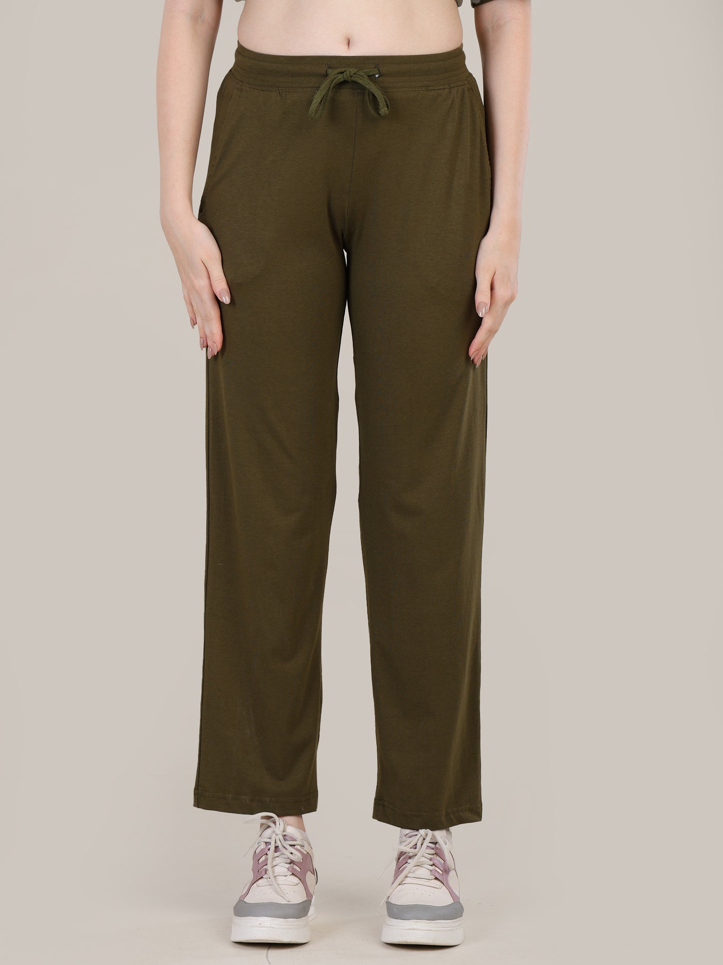 Uncuvr Moss Green Bamboo Sleepwear Lounge Pants: Relax in Eco-Friendly Comfort