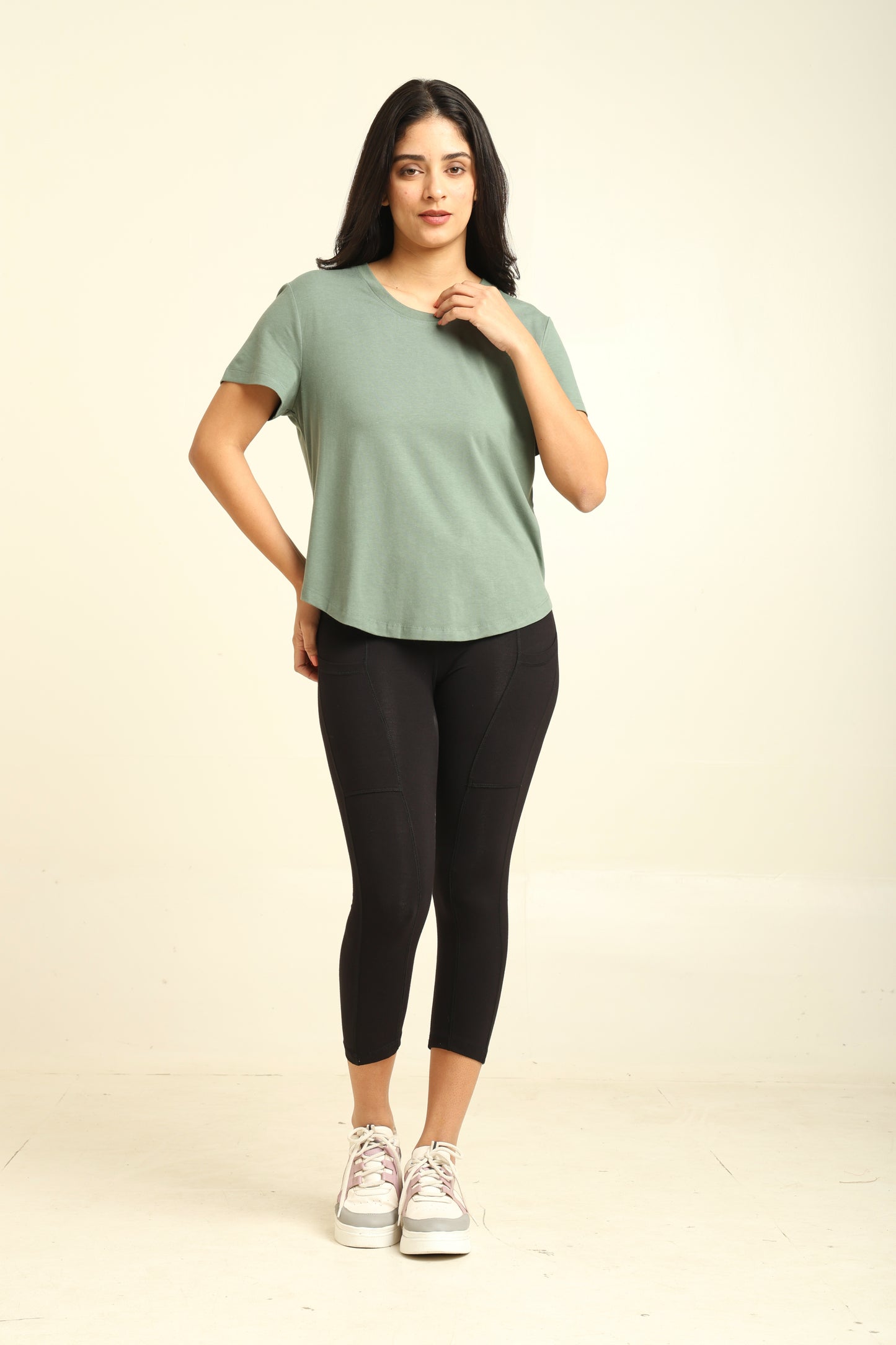 Uncuvr Granite Green Bamboo Comfort T-Shirt: Soft, Breezy & Effortless All Day
