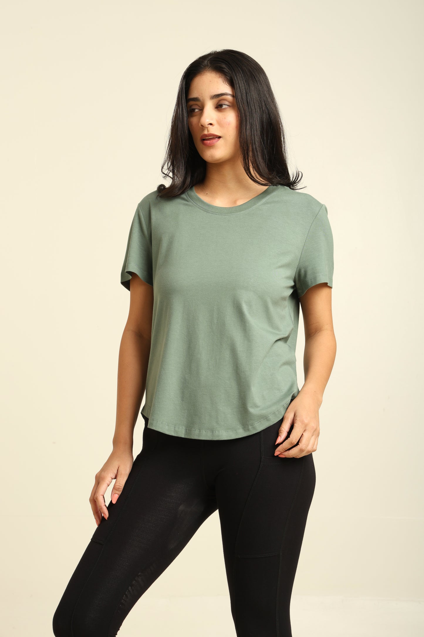 Uncuvr Granite Green Bamboo Comfort T-Shirt: Soft, Breezy & Effortless All Day