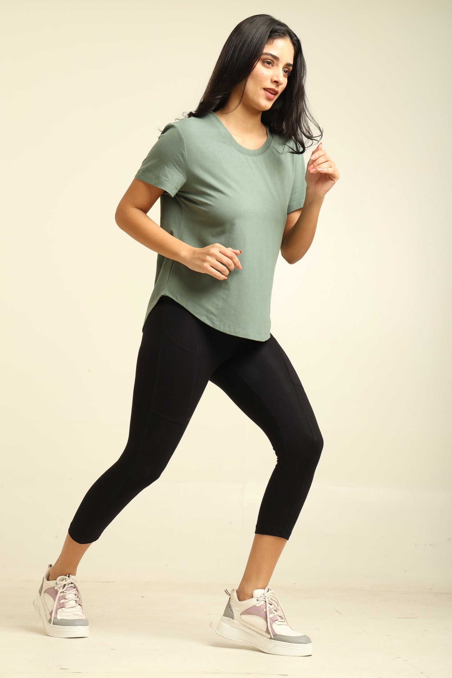 Uncuvr Granite Green Bamboo Comfort T-Shirt: Soft, Breezy & Effortless All Day