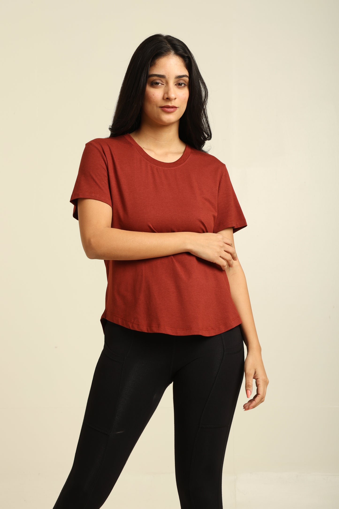Uncuvr Rust Affair Bamboo Comfort T-Shirt: Soft, Breezy & Effortless All Day