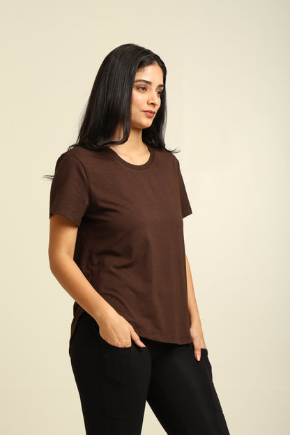 Uncuvr Coffee Rush Bamboo Comfort T-Shirt: Soft, Breezy & Effortless All Day